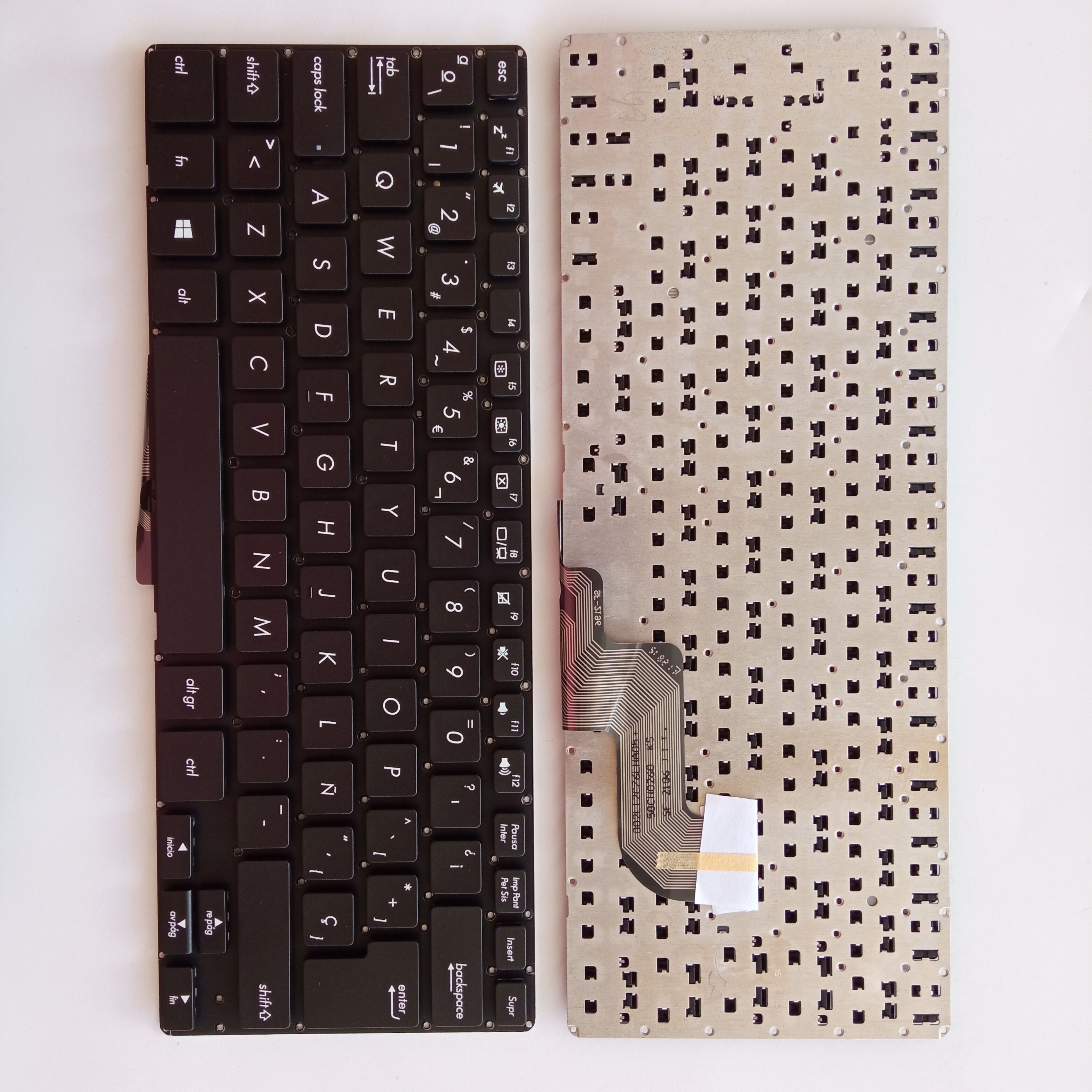Picture of New Replacement Laptop Keyboard For ASUS   PU403   no frame, no pointer, no backlight, black SP Layout